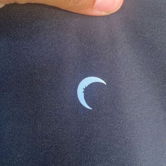 547. Zyia high rise black pocket leggings 7/8 size 12 - Picture 6 of 7